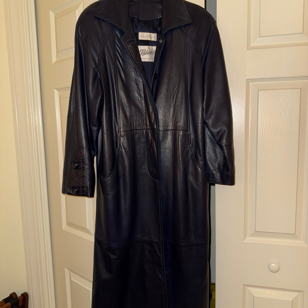 Vericci Full Length Leather Coat